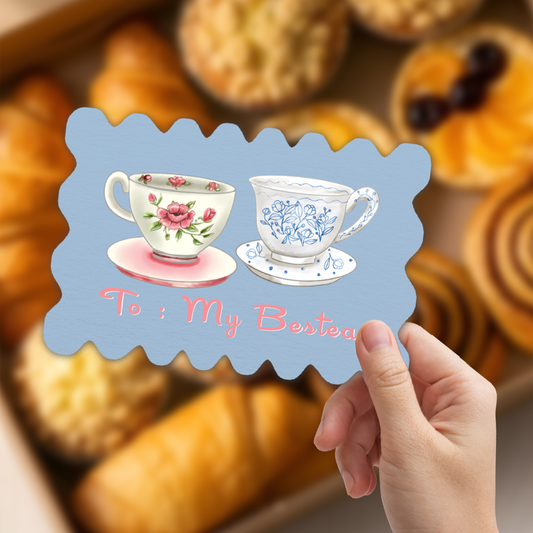 Greeting Card Die Cut | My Bestea