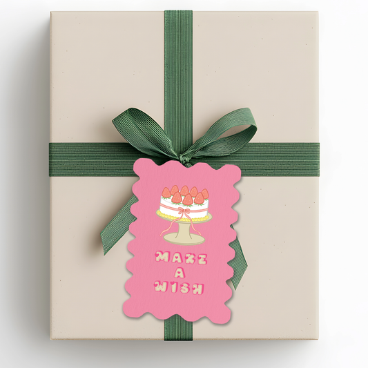 Greeting Card Die Cut | Make a Wish