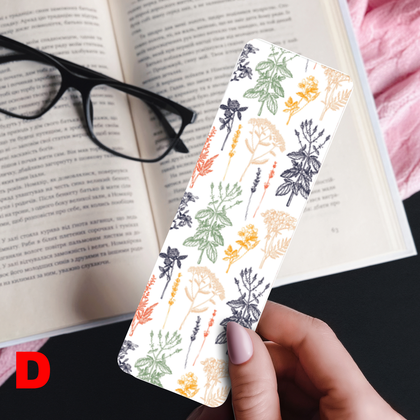 Laminated Bookmarks - Vintage Botanicals