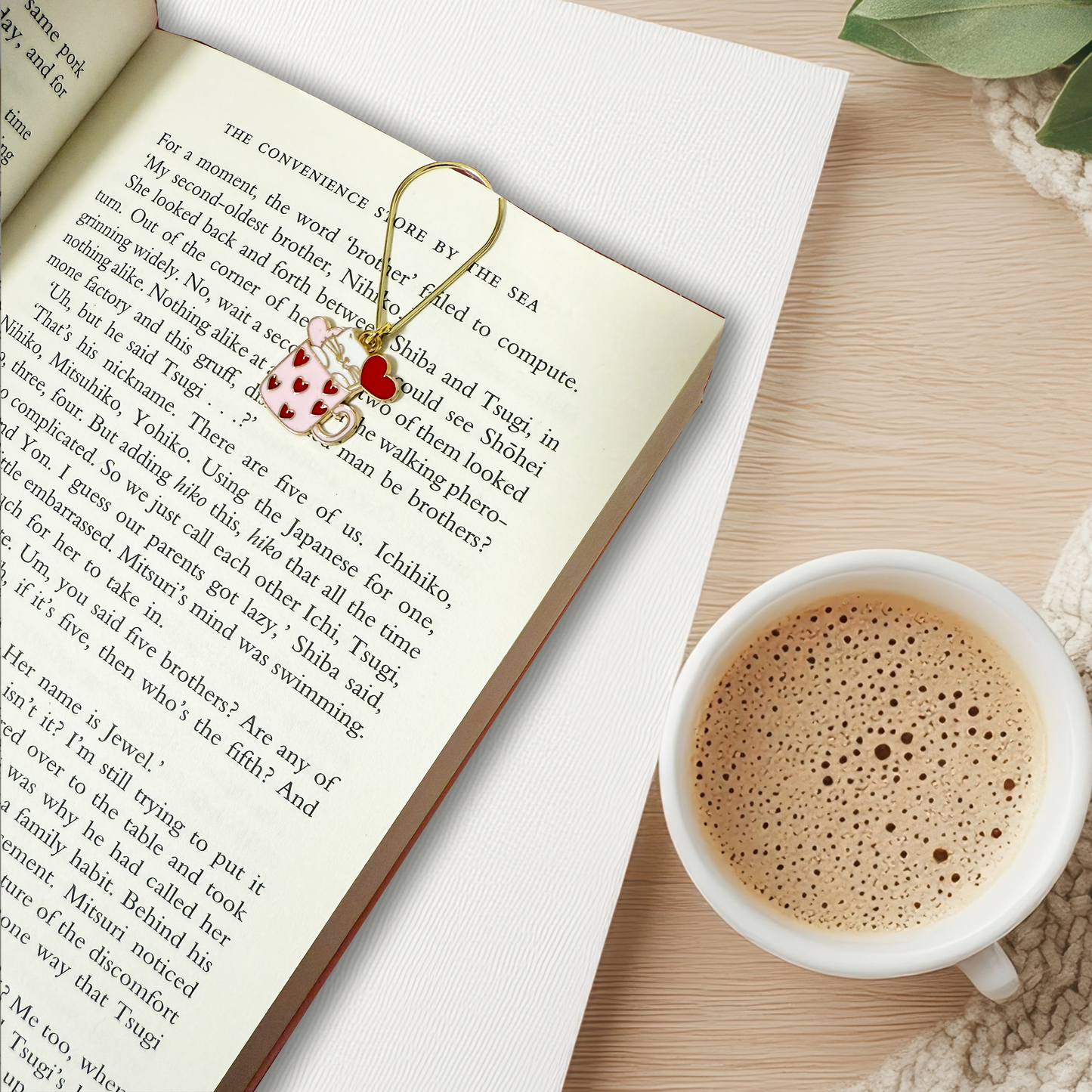 Charmed Book Clips - Tea Cat & Coffee Cat Set