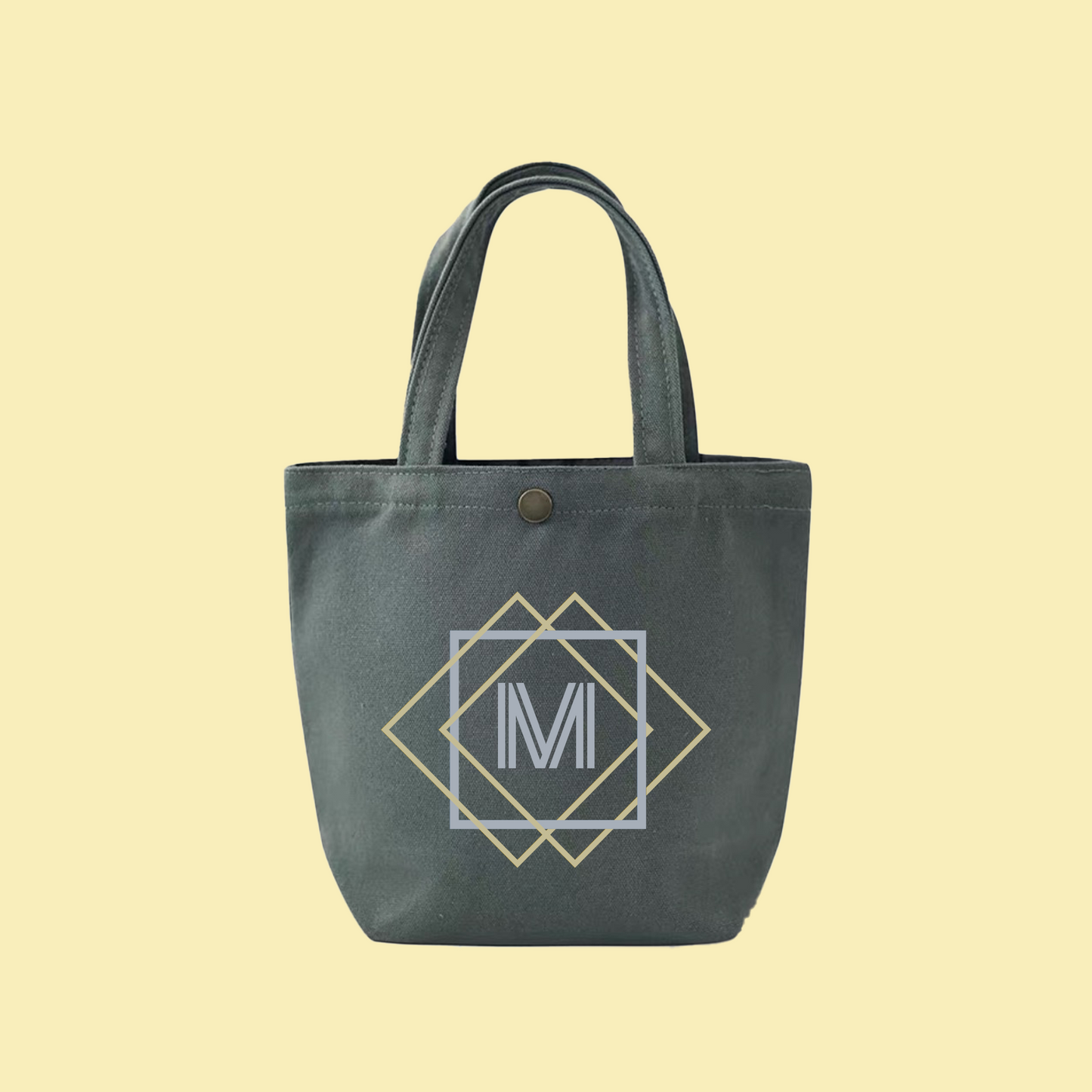 Personalised Classic Monogram Small Tote Bag
