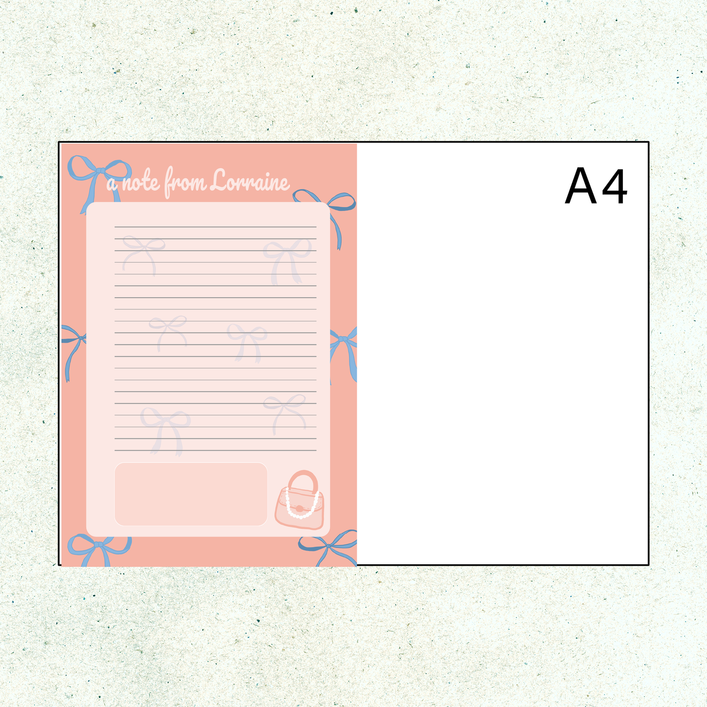 Coquette themed Notepads - Pretty & Practical