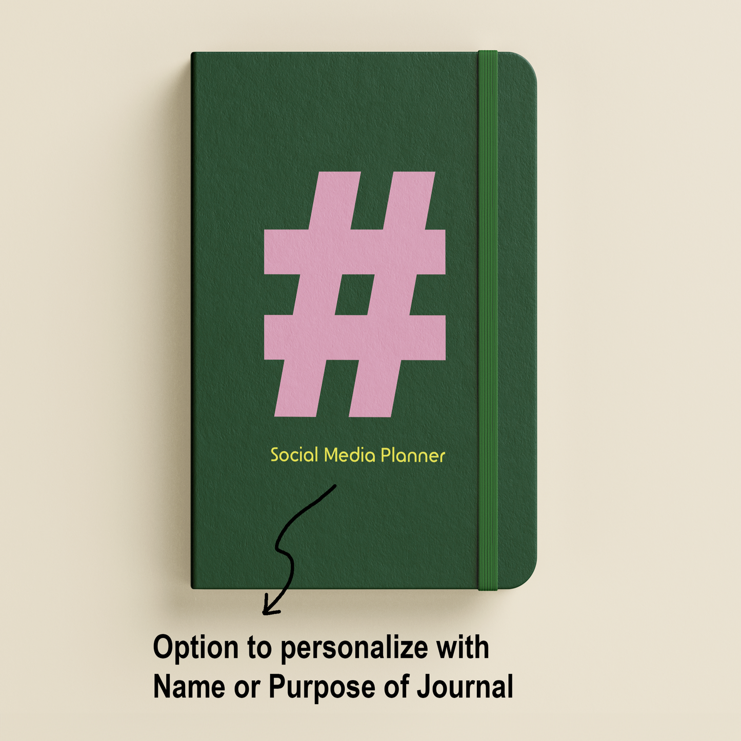 Hashtag Symbols Personalise & Customise Journal