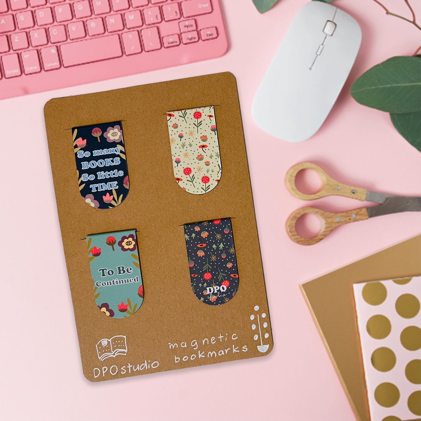 Magnetic Bookmarks - Meadow Series