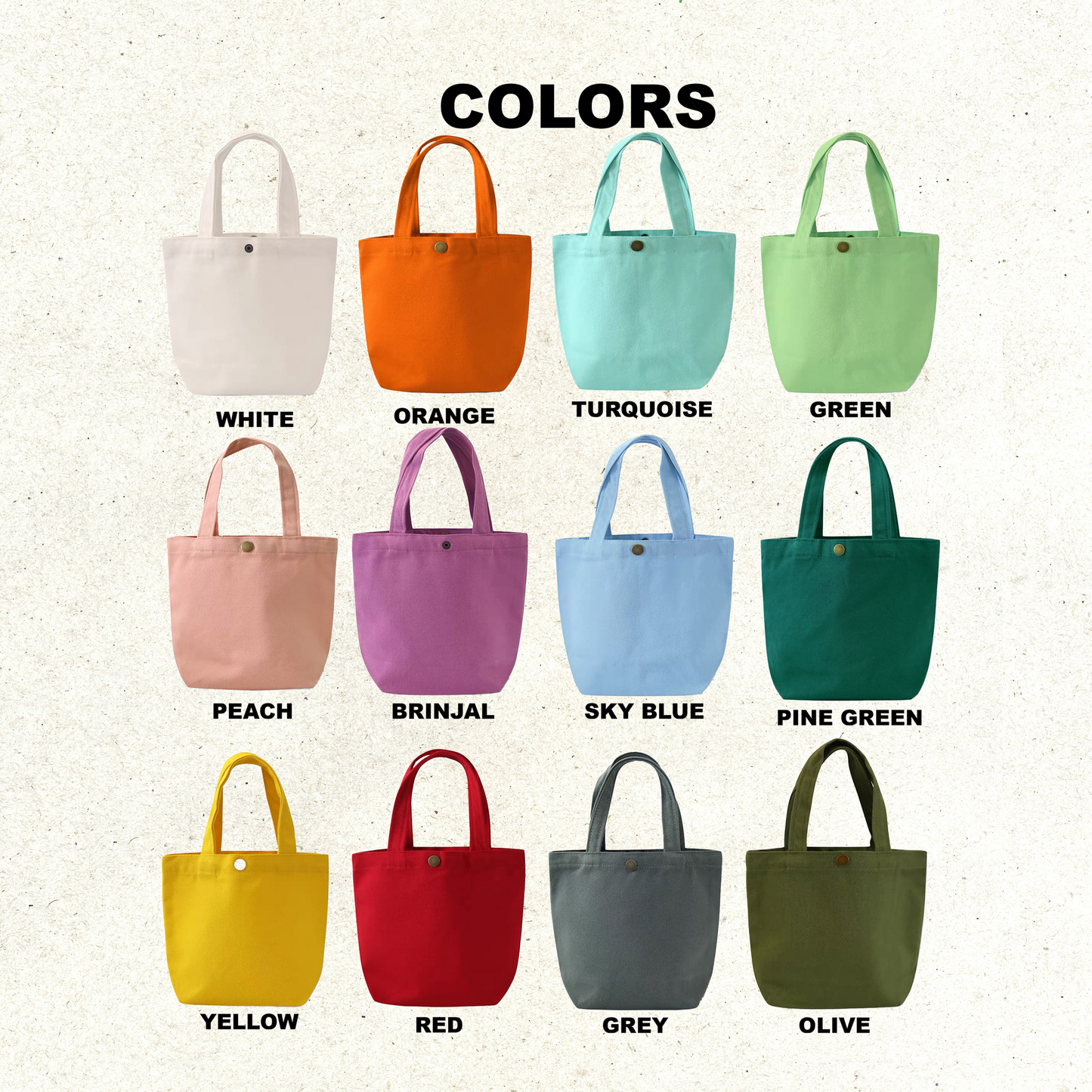 Personalised Classic Monogram Small Tote Bag