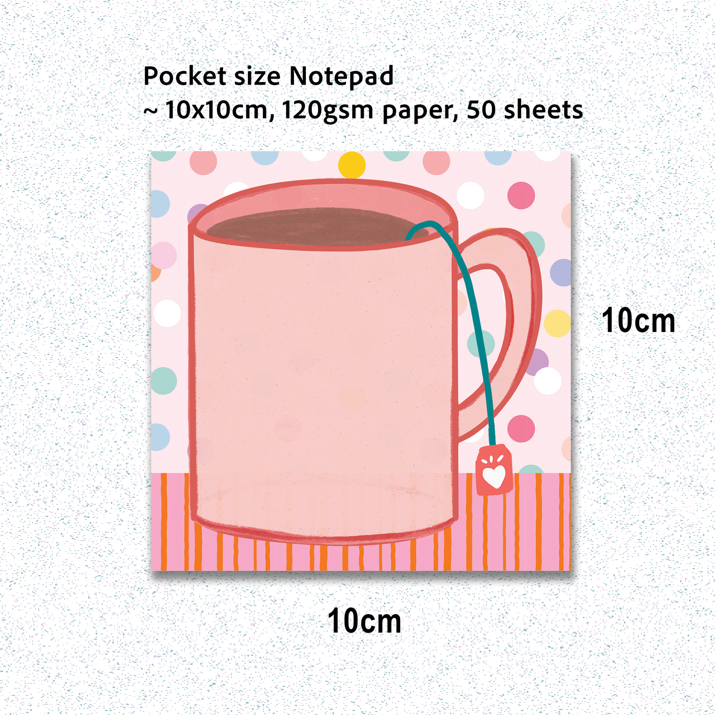 Notepad | Pocket Size Kitchen Mug Memo Pad