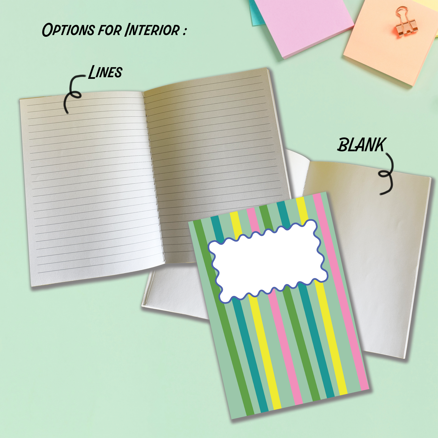 Happy Colors Stitch-bind Notebook