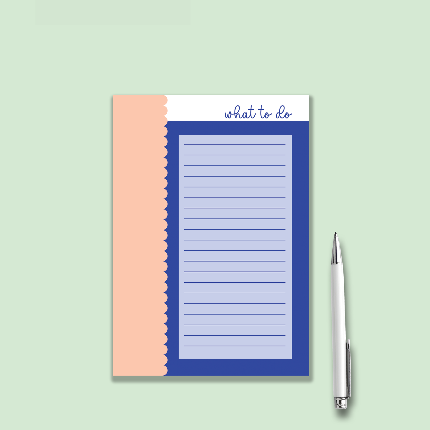 Notepad A5 Size | Scallop