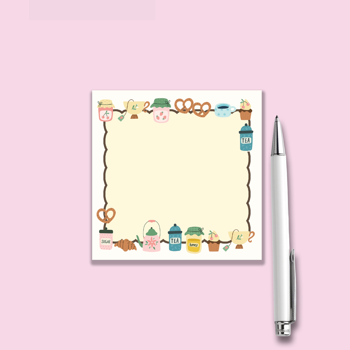 Notepad | Pocket Size Afternoon Tea Memo Pad