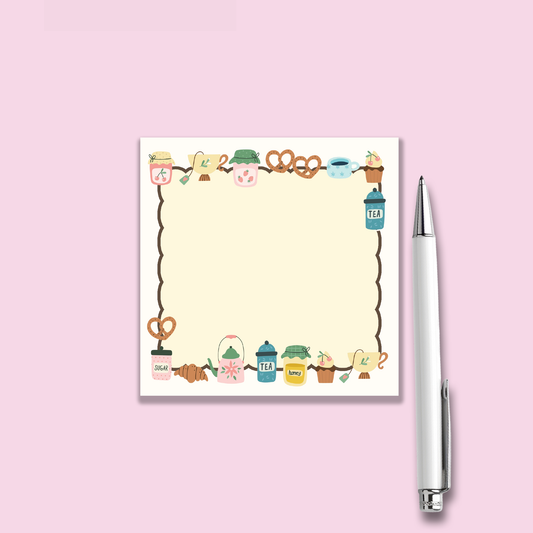 Notepad Pocket Size | Afternoon Tea