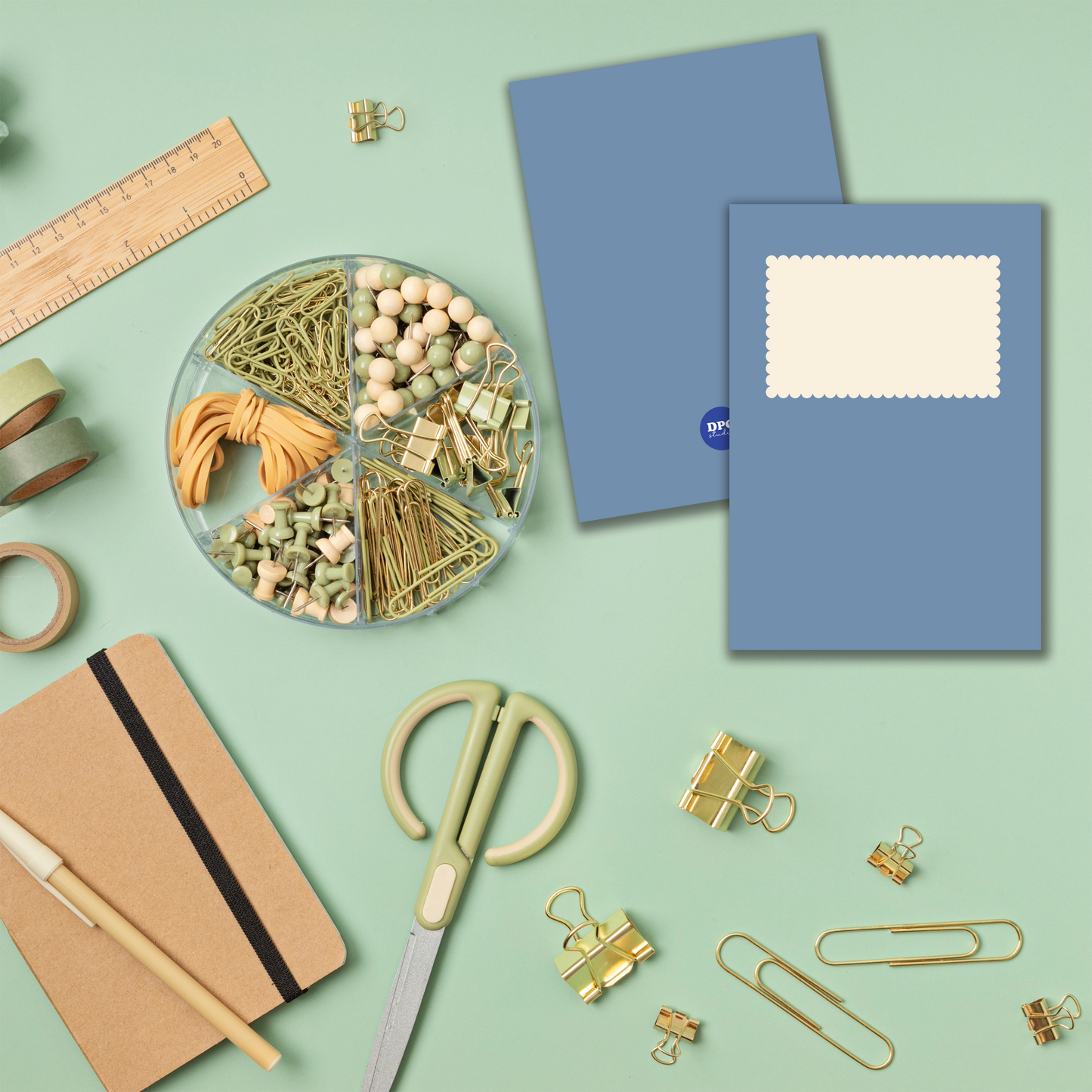 A5 Cookie Stitch-bind Notebook