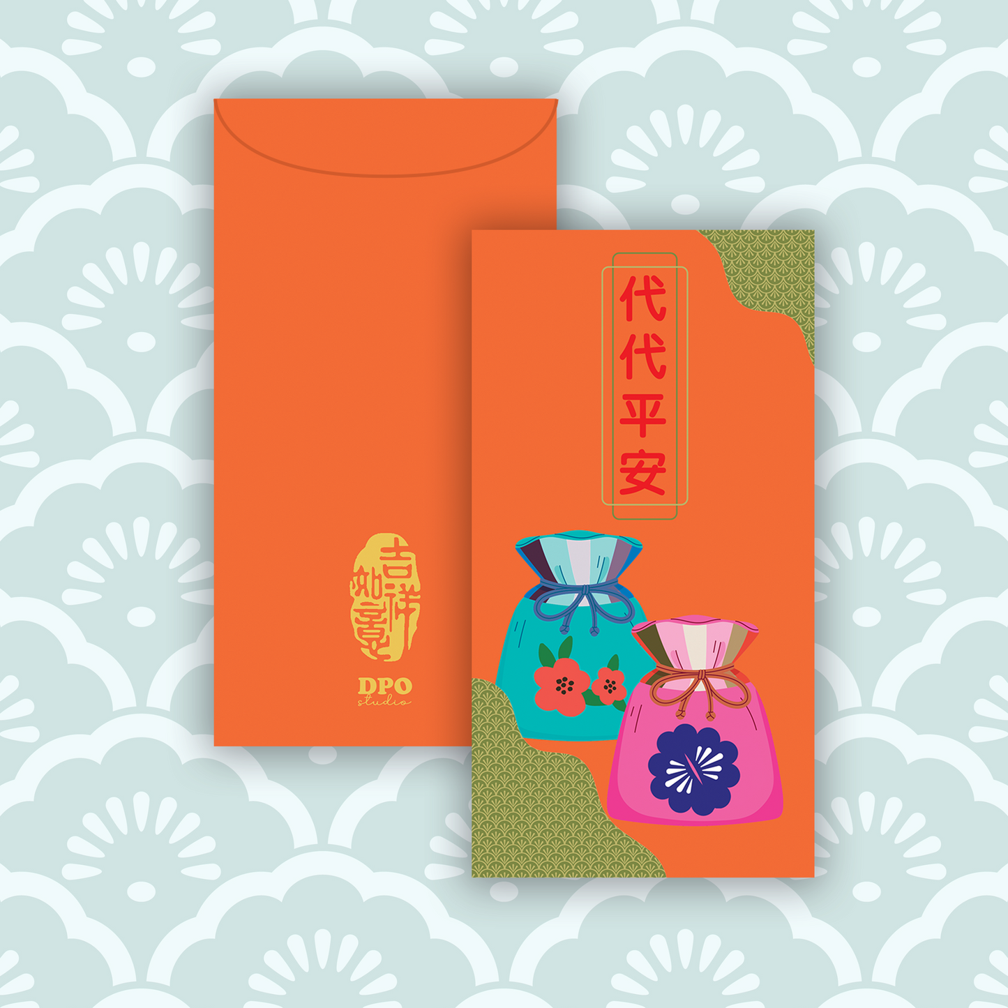 Angpao Angpow Red Packets Set A (limited edition)