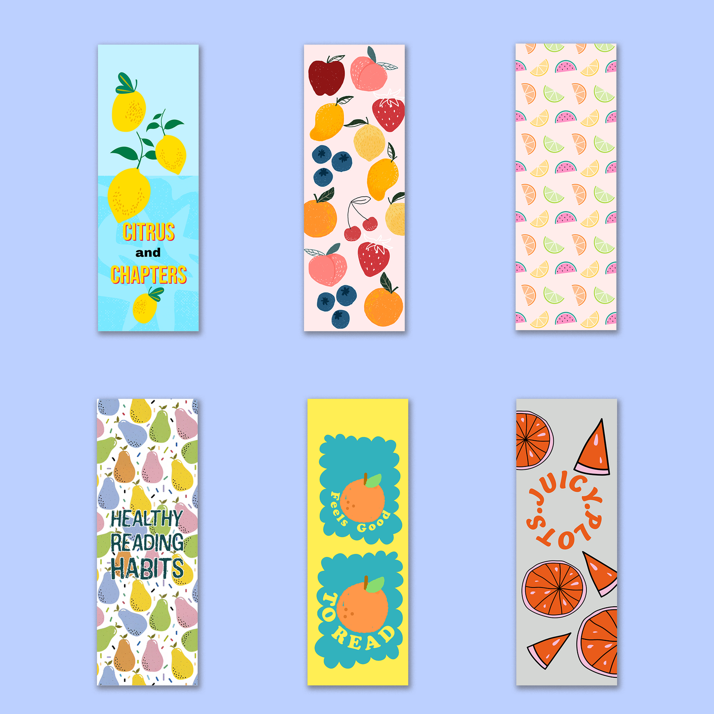 Bookmark Bundle | Tutti Frutti Paper Cards