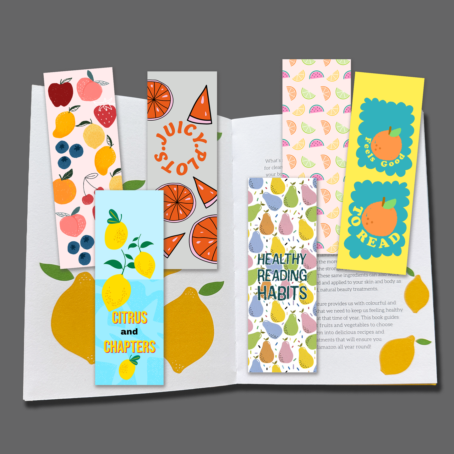 Bookmark Bundle | Tutti Frutti Paper Cards