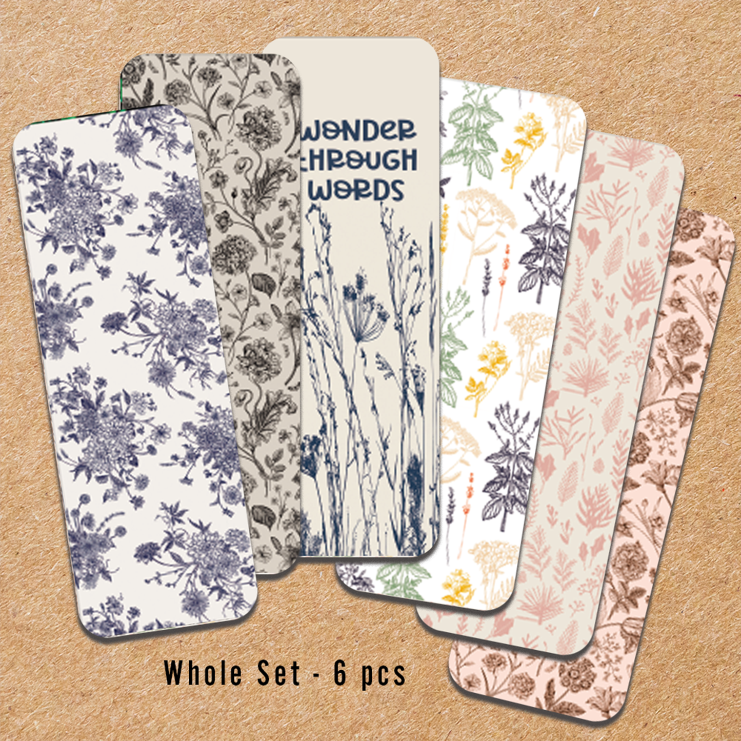 Bookmark Bundle | Vintage Botanical Paper Cards