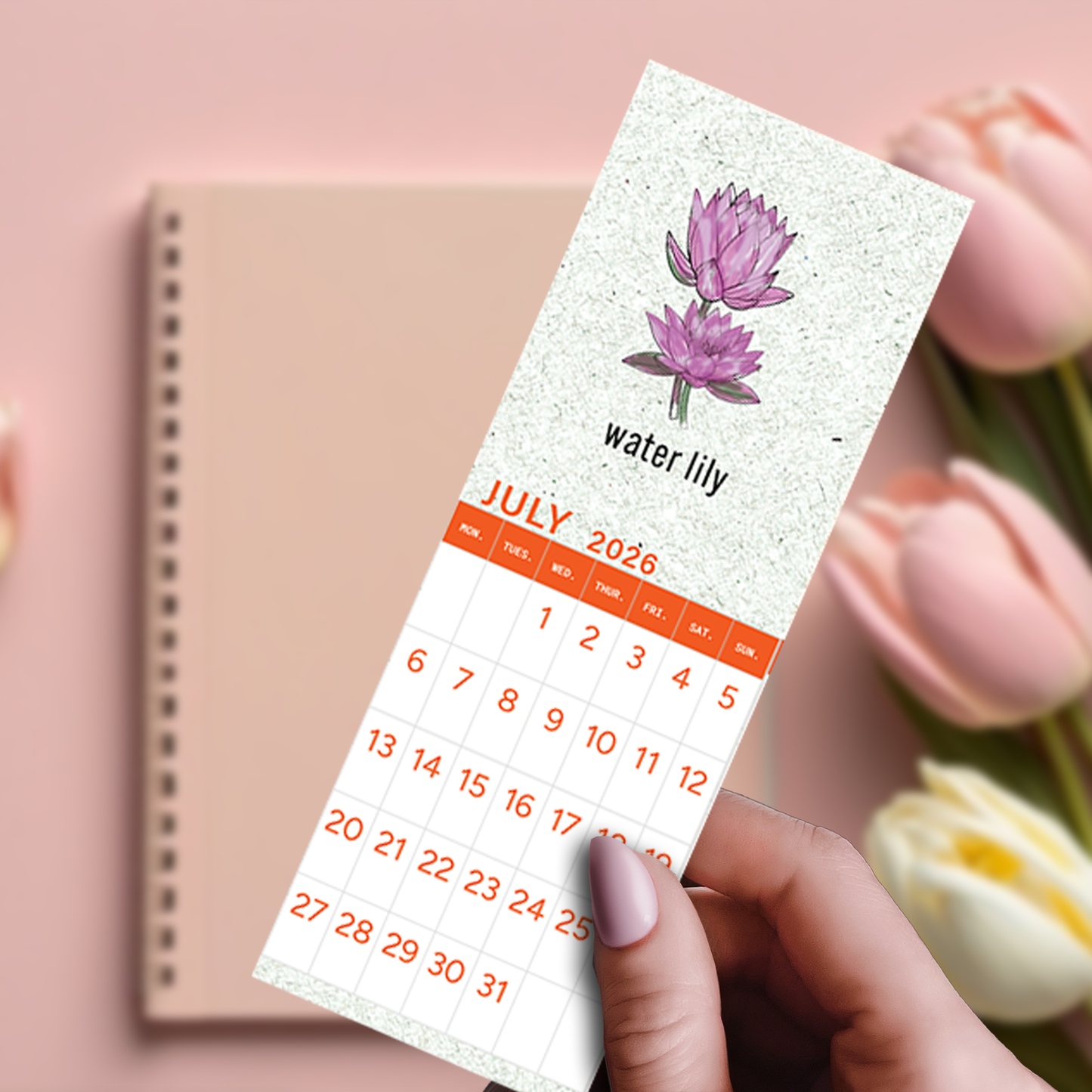 Bookmark Bundle | 2026 Calendar Birth Month Flowers