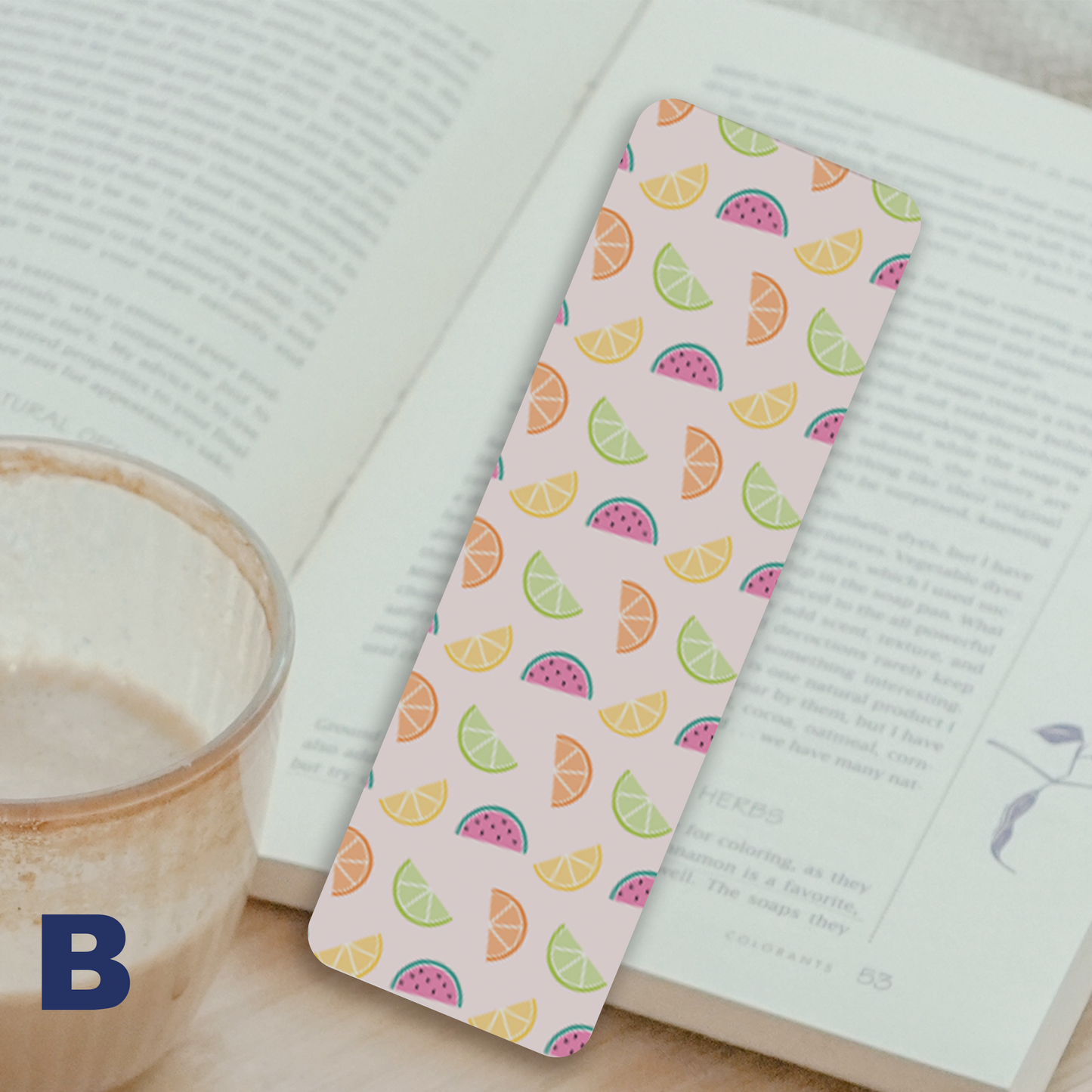 Laminated Bookmarks - Tutti Frutti