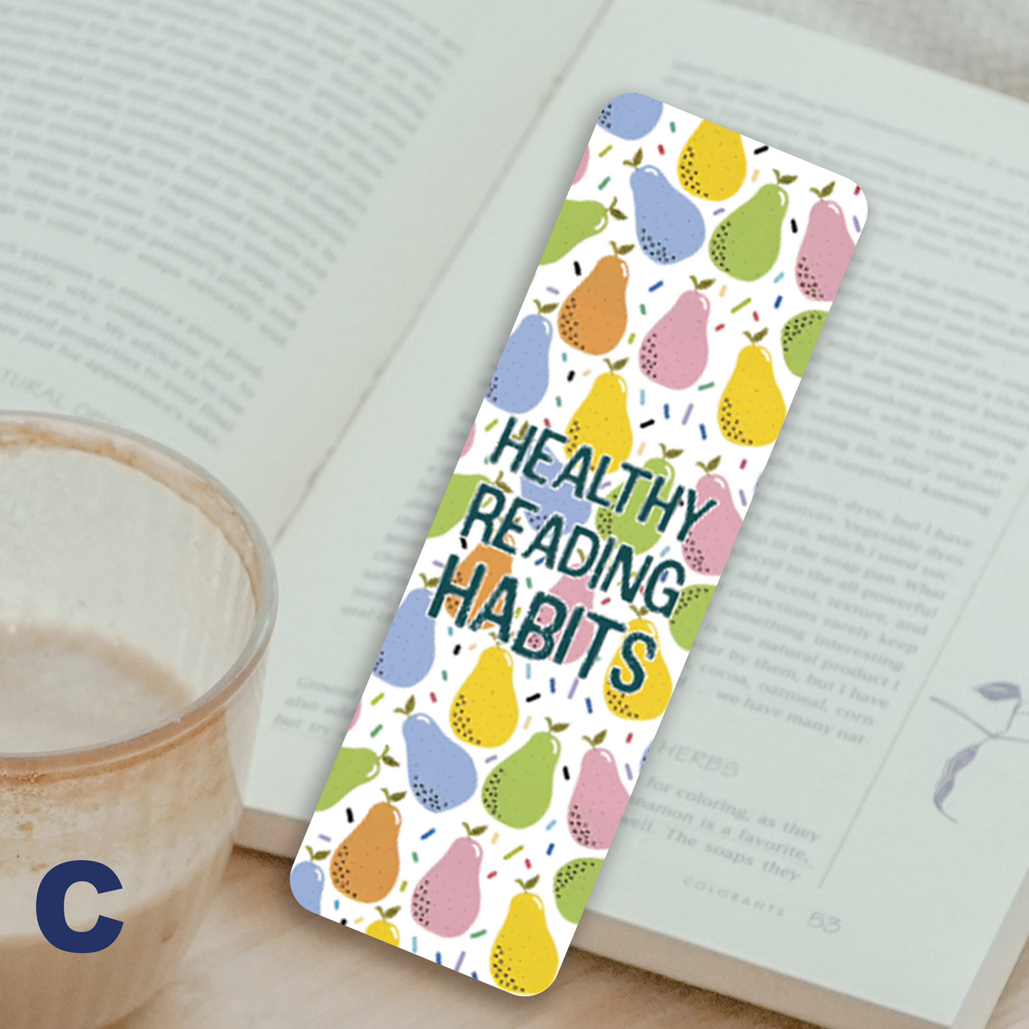 Laminated Bookmarks - Tutti Frutti