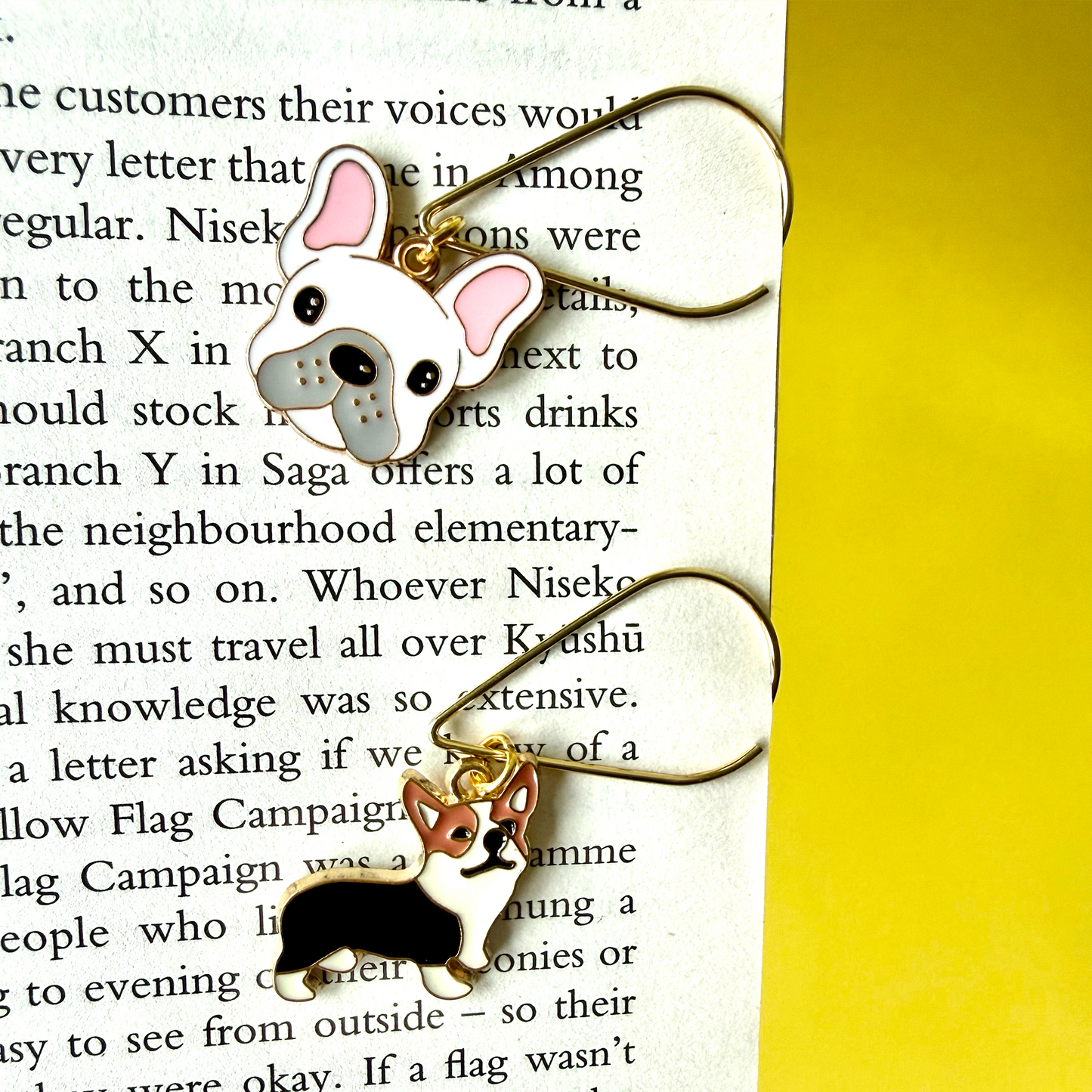 Book Clips | Assorted Mini Page Markers & Gift Set | Animals