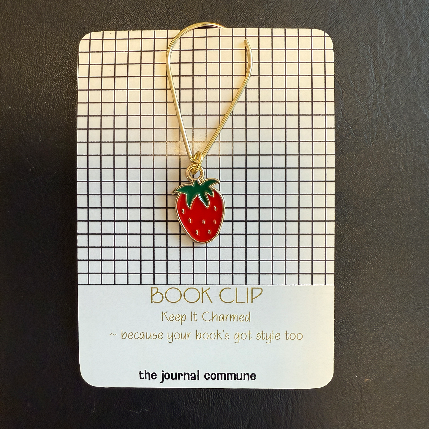 Charmed Book Clips - Cherry & Strawberry Set