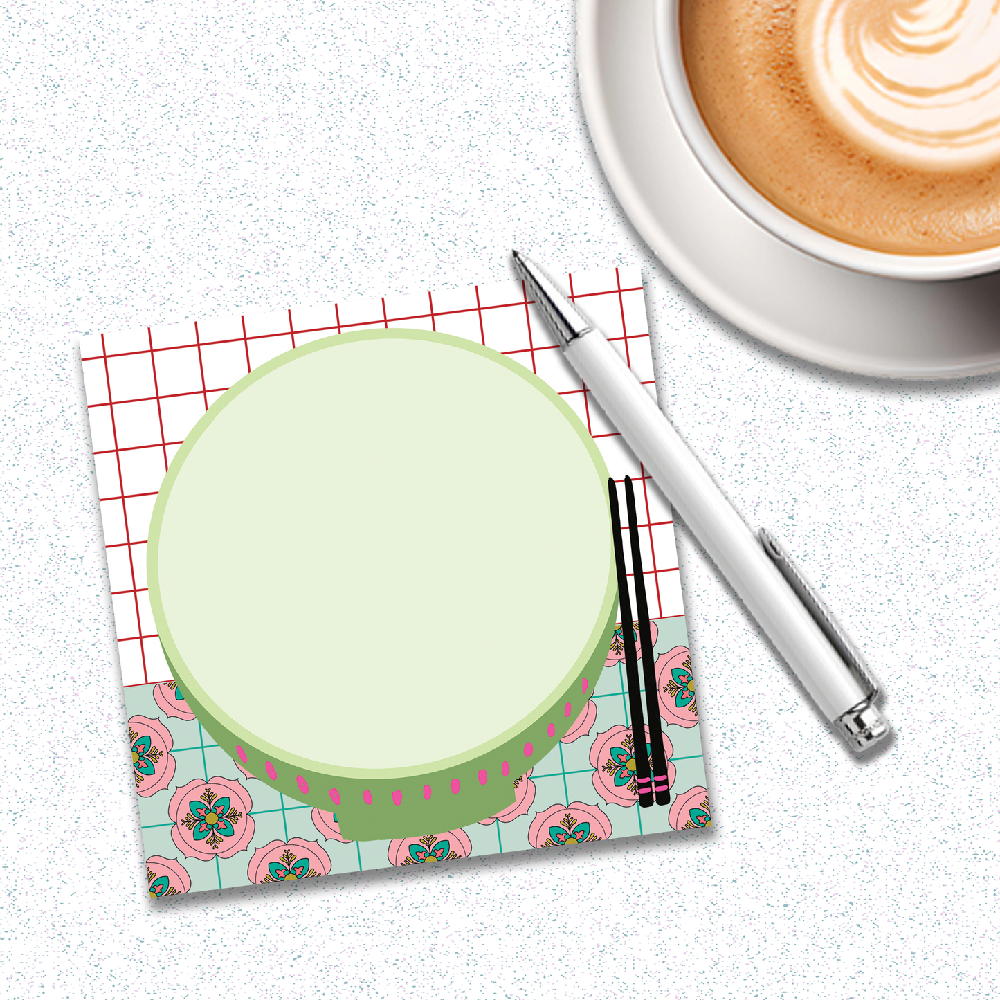 Notepad | Pocket Size Kitchen Bowl Memo Pad