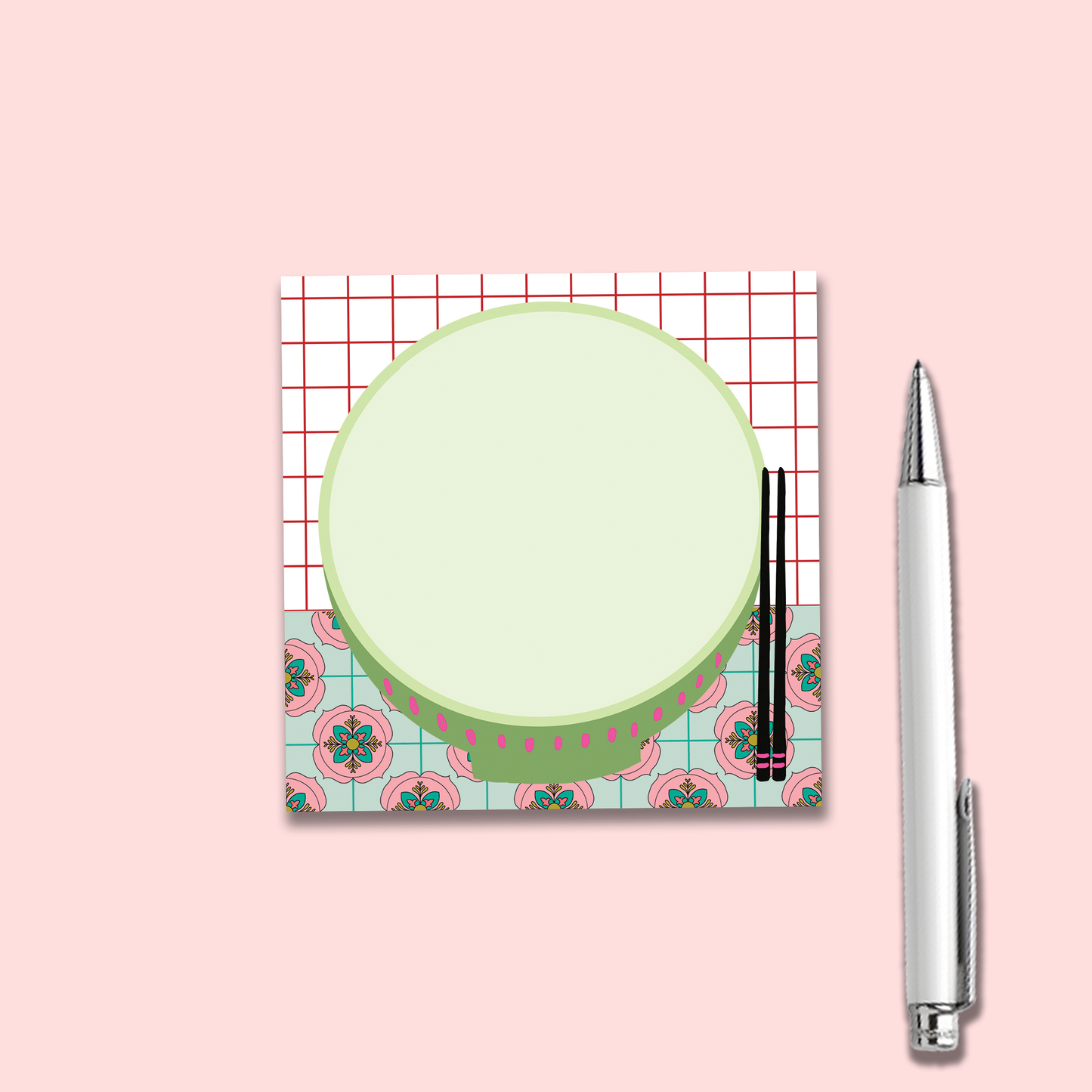 Notepad | Pocket Size Kitchen Bowl Memo Pad