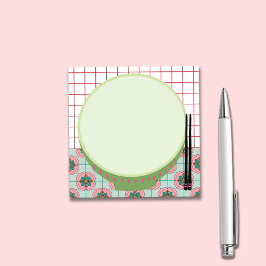Notepad | Pocket Size Kitchen Bowl Memo Pad