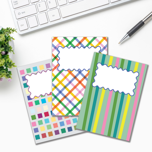 Happy Colors Stitch-bind Notebook