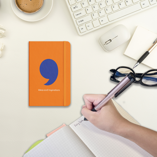 Comma Punctuation Mark Personalise & Customise Journal