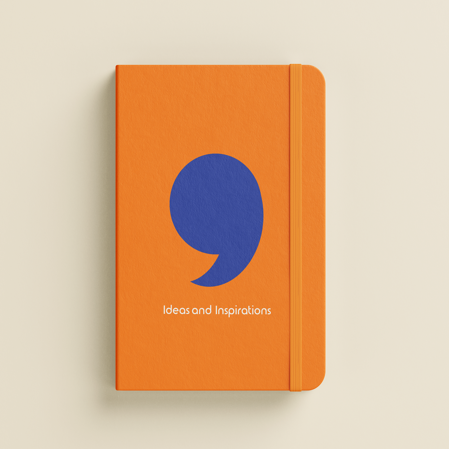 Comma Punctuation Mark Personalise & Customise Journal
