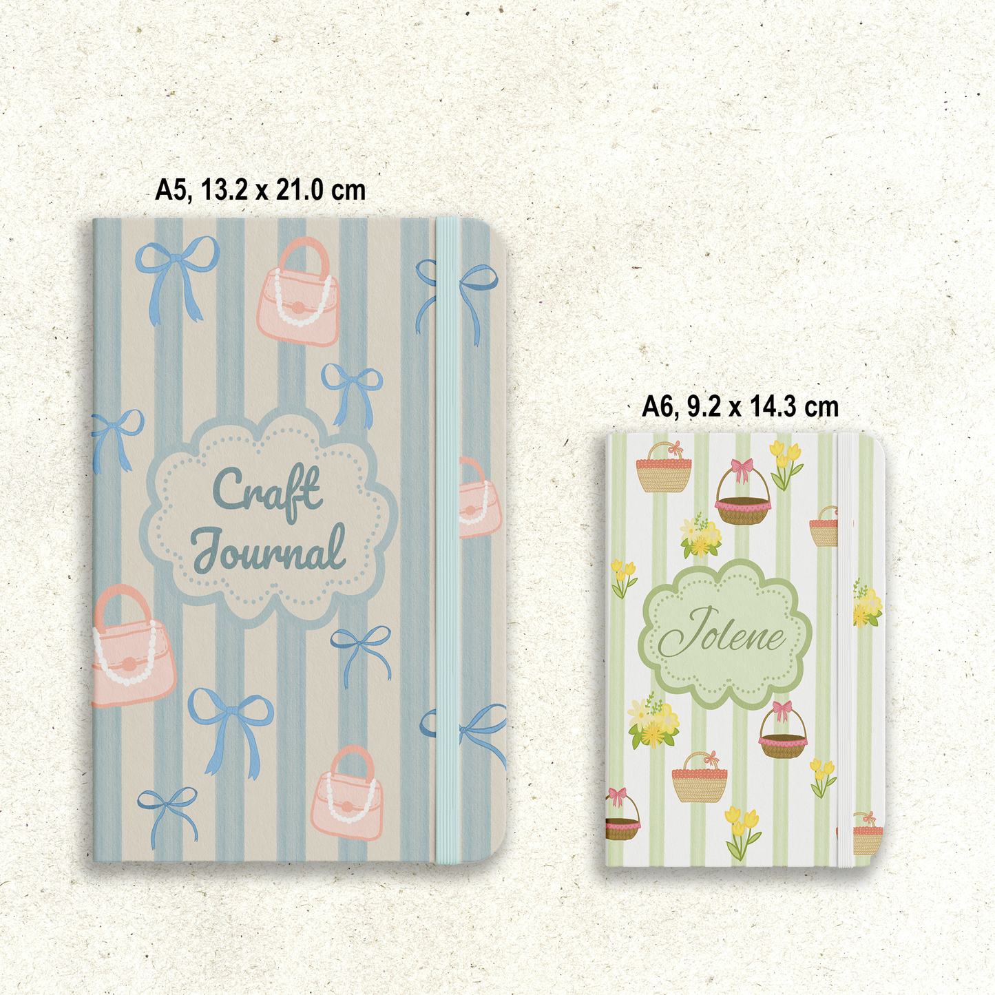 Coquette themed Journals - Thoughts & Memories