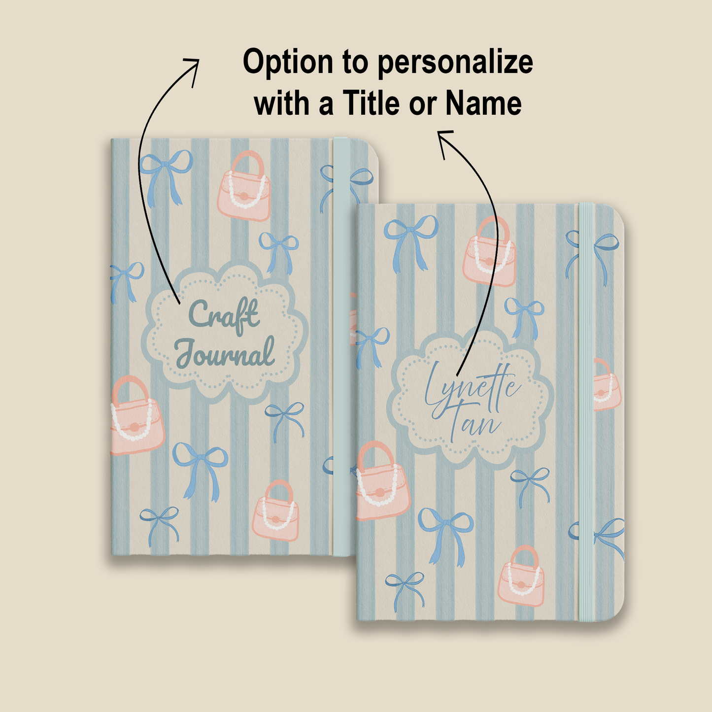 Coquette themed Journals - Thoughts & Memories