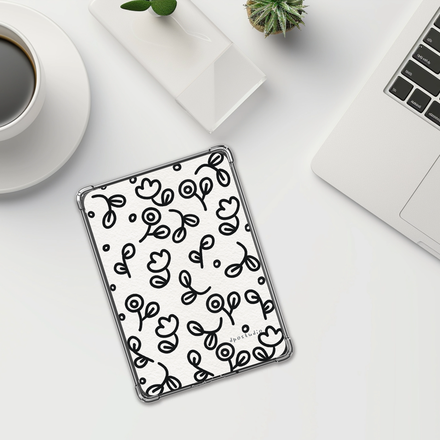 Clear Case Insert | Monochrome Designs | Kindle Compatible