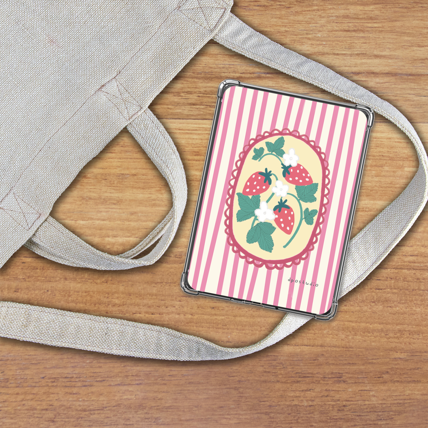 Clear Case Insert | Citrus & Berries | Kindle Compatible
