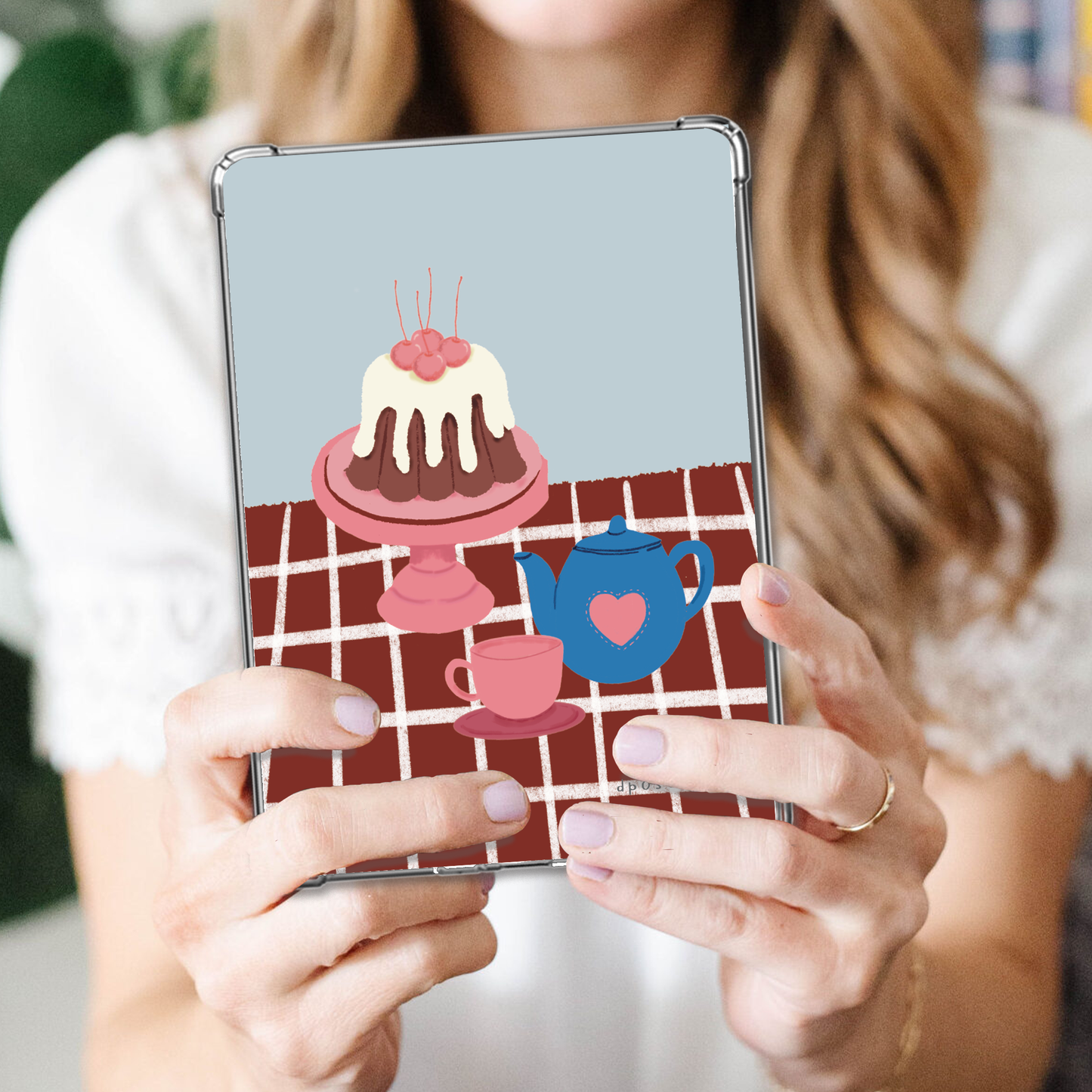 Clear Case Insert | Afternoon Tea | Kindle Compatible