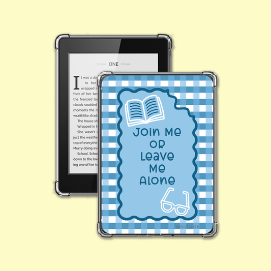 Clear Case Insert | Self Care Quotes | Kindle Compatible