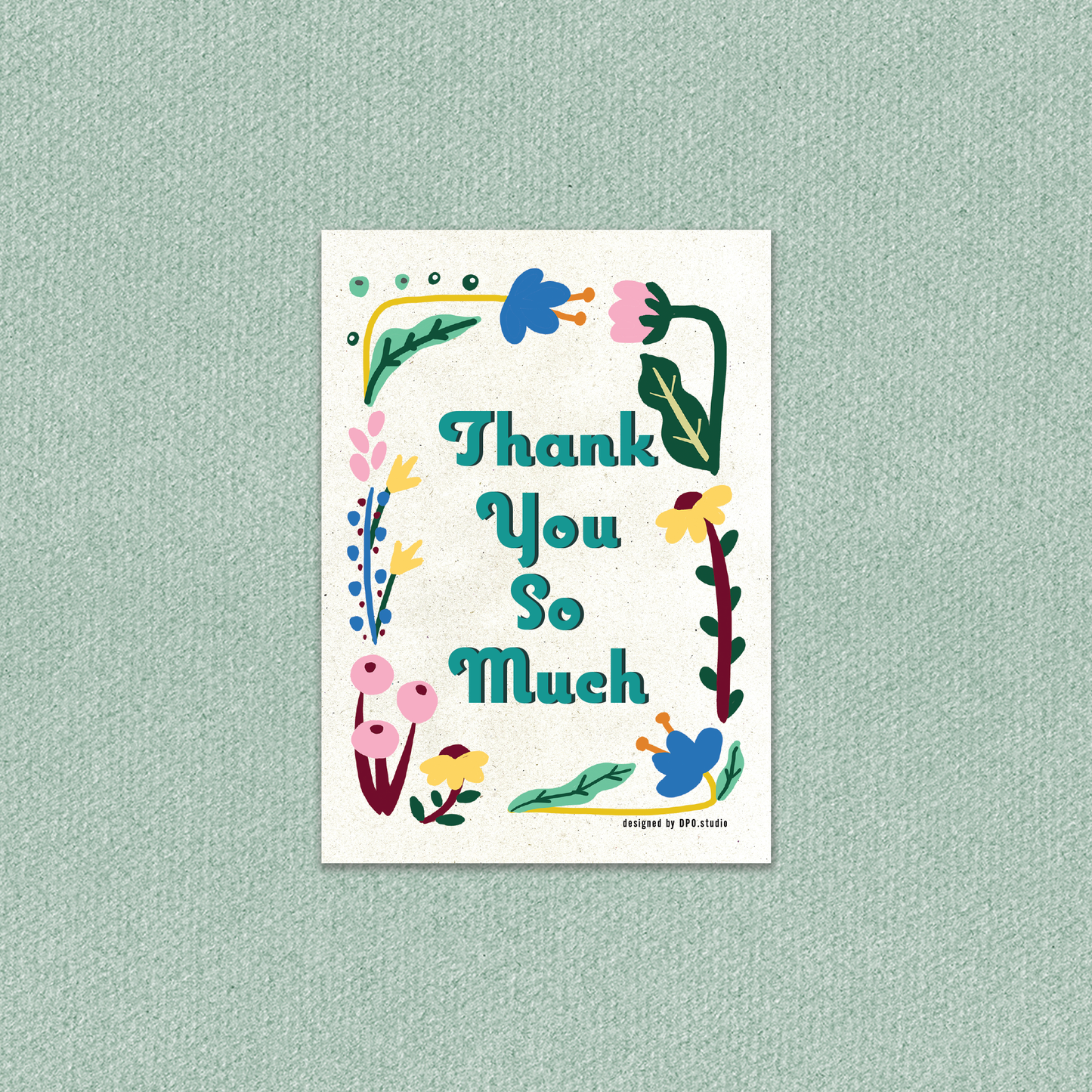 Greeting Cards Small Size | Birthday & Thank You | 4 for $7.90