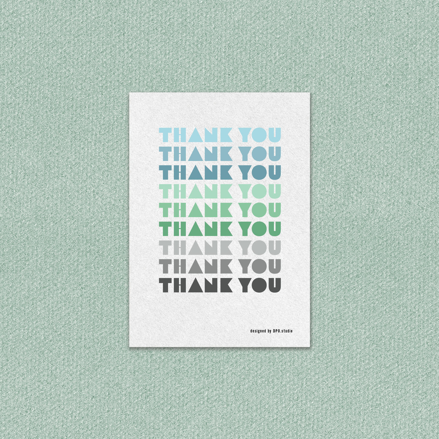 Greeting Cards Small Size | Birthday & Thank You | 4 for $7.90