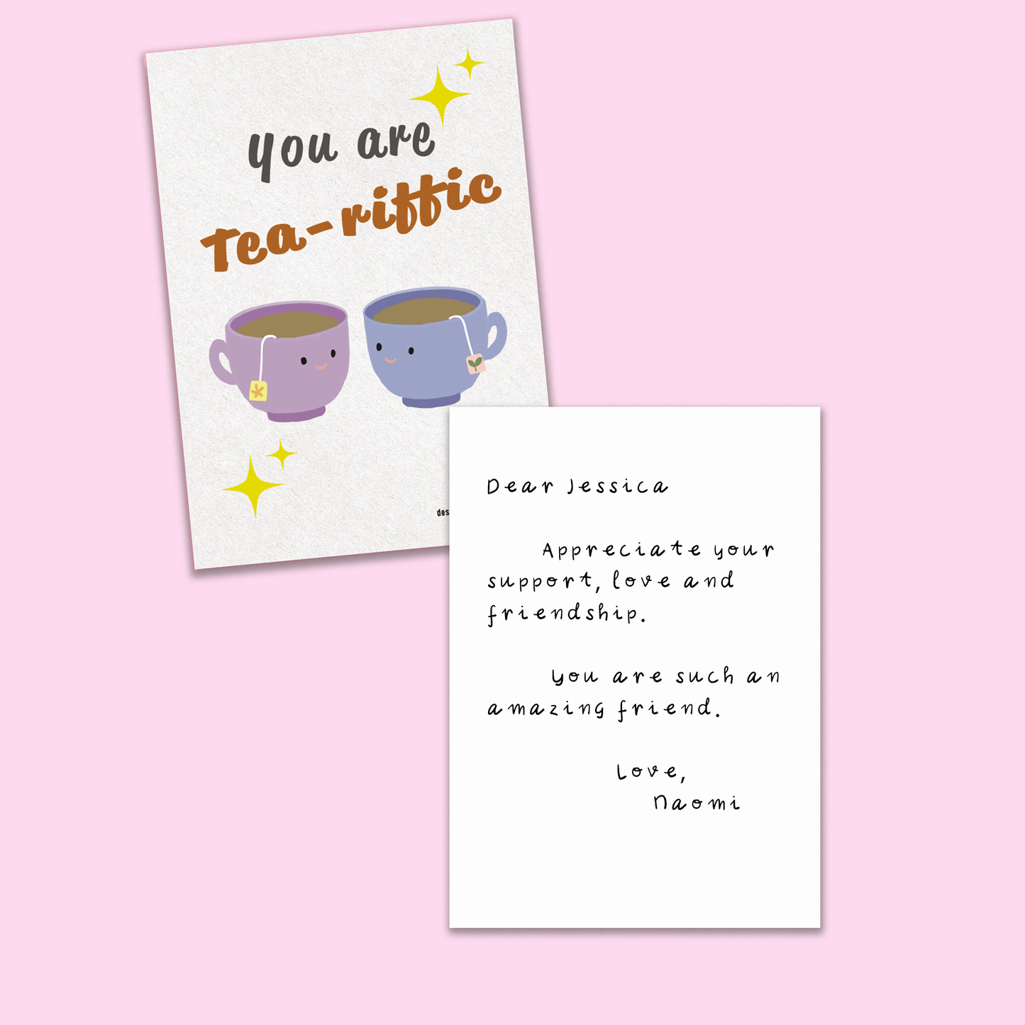 Greeting Card Set | Mix & Match Funny Card 4-Pack