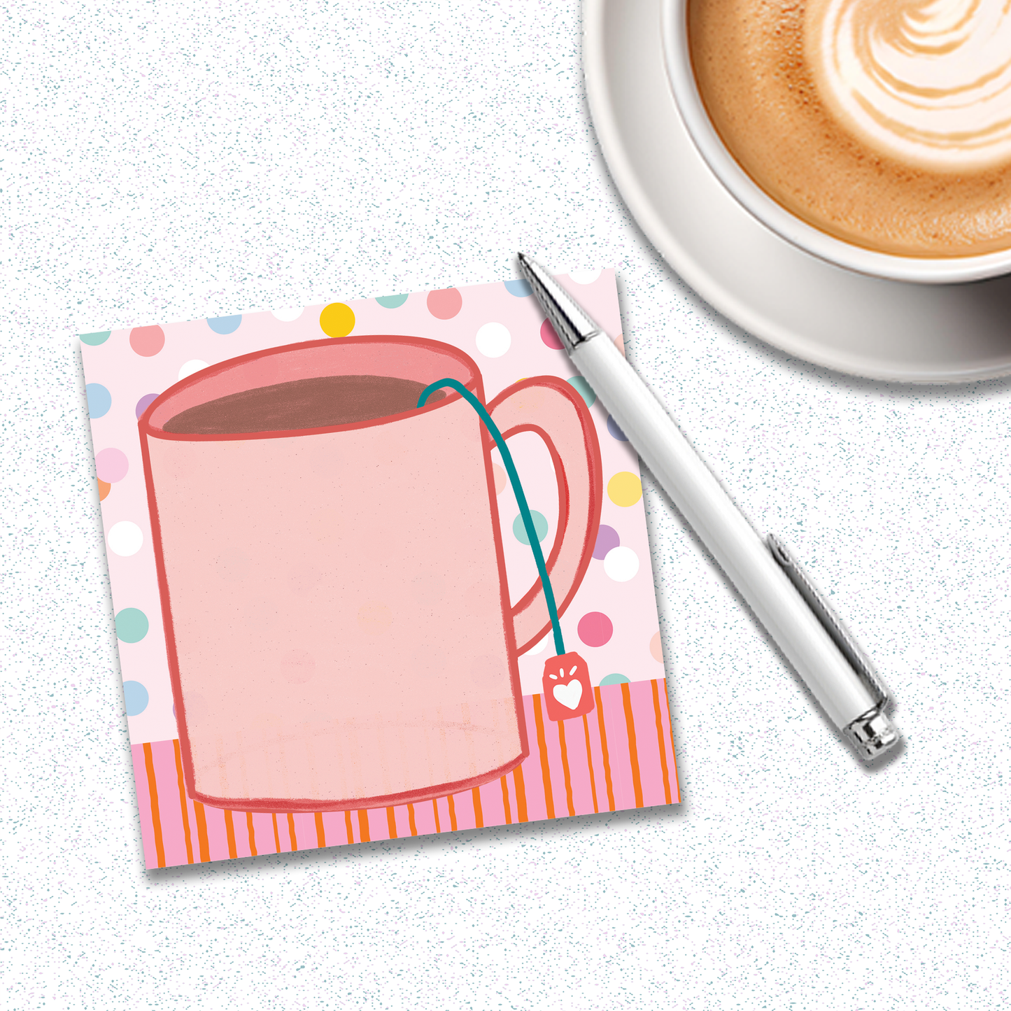 Notepad | Pocket Size Kitchen Mug Memo Pad