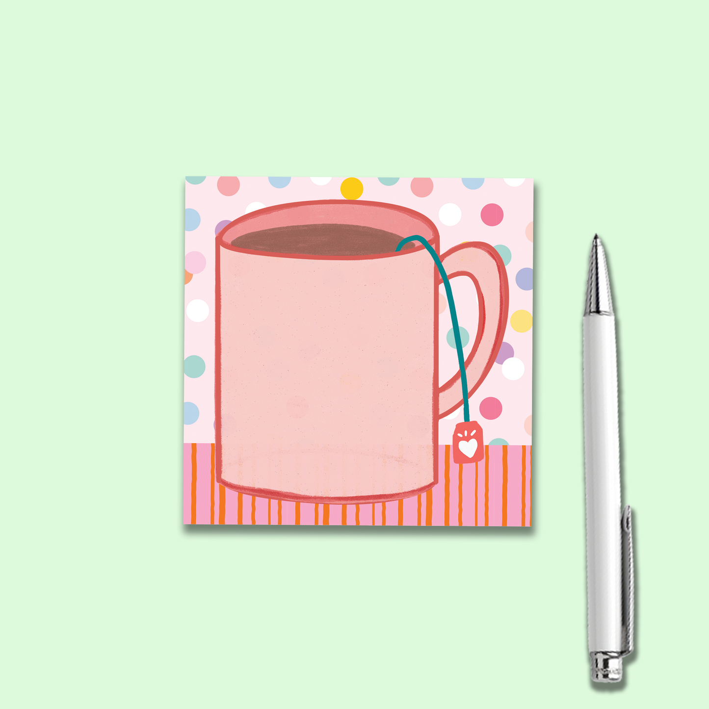 Notepad | Pocket Size Kitchen Mug Memo Pad