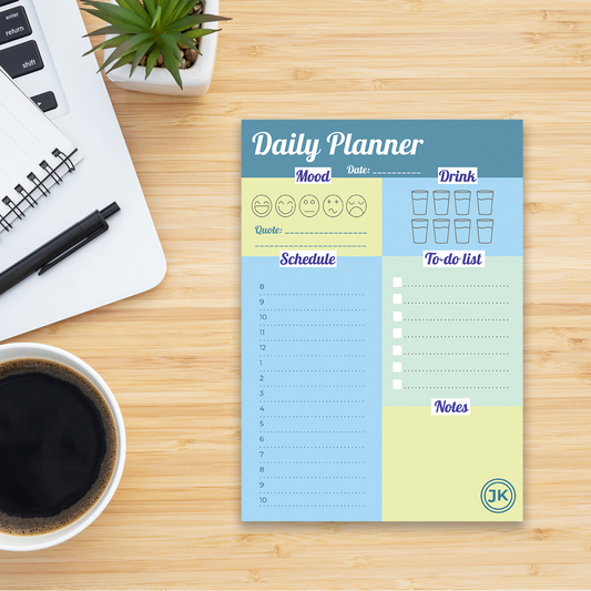 Daily Planner Personalise A4/A5 Notepad