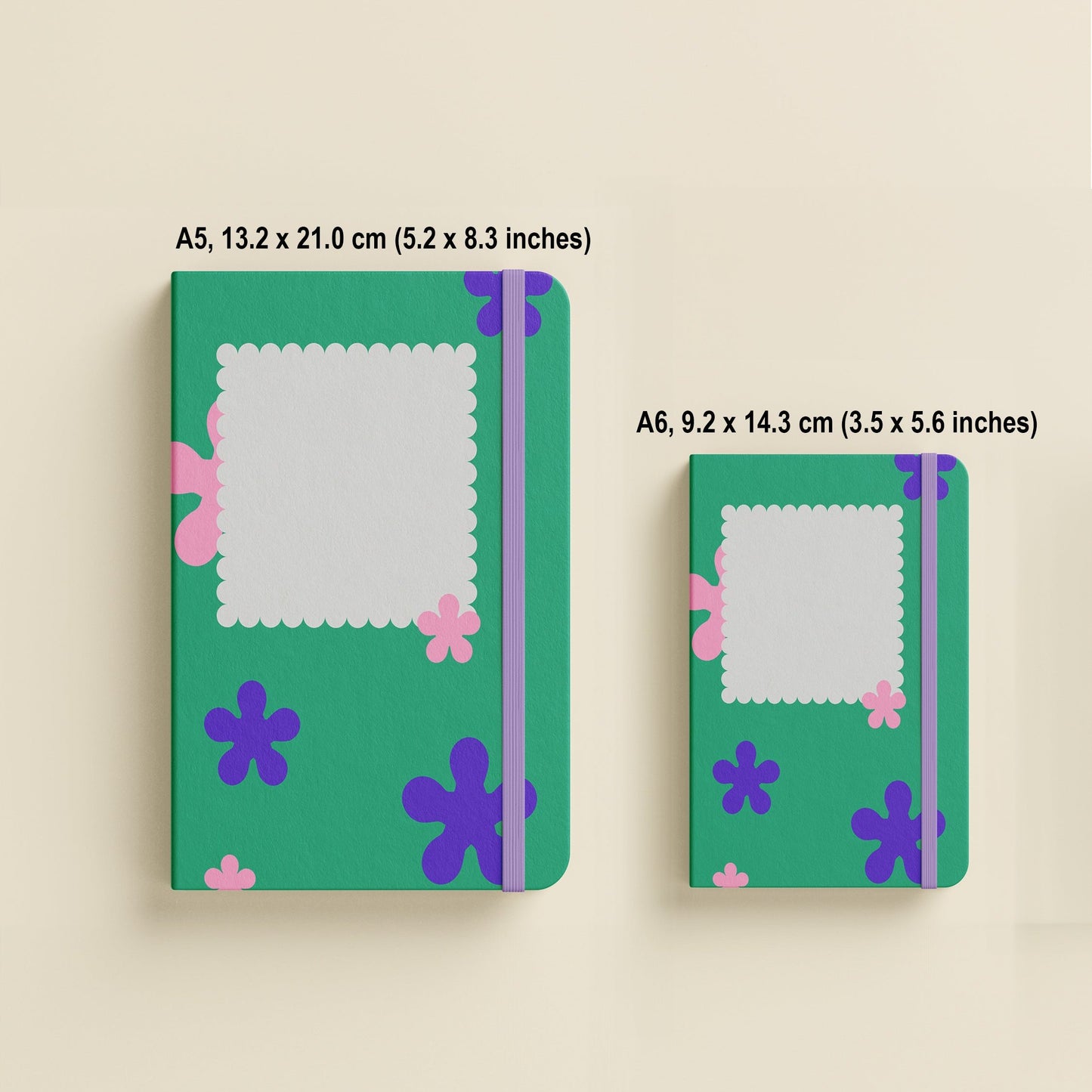 Whimsical Floral Petals Customisable Journal