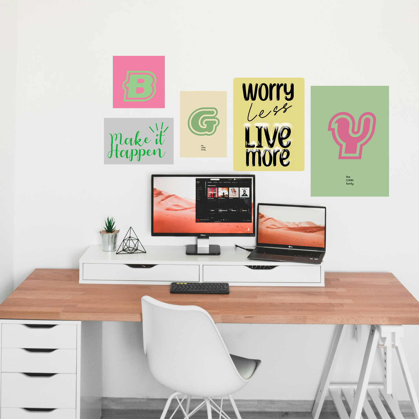 Personalised Monogram Posters - Fun Series