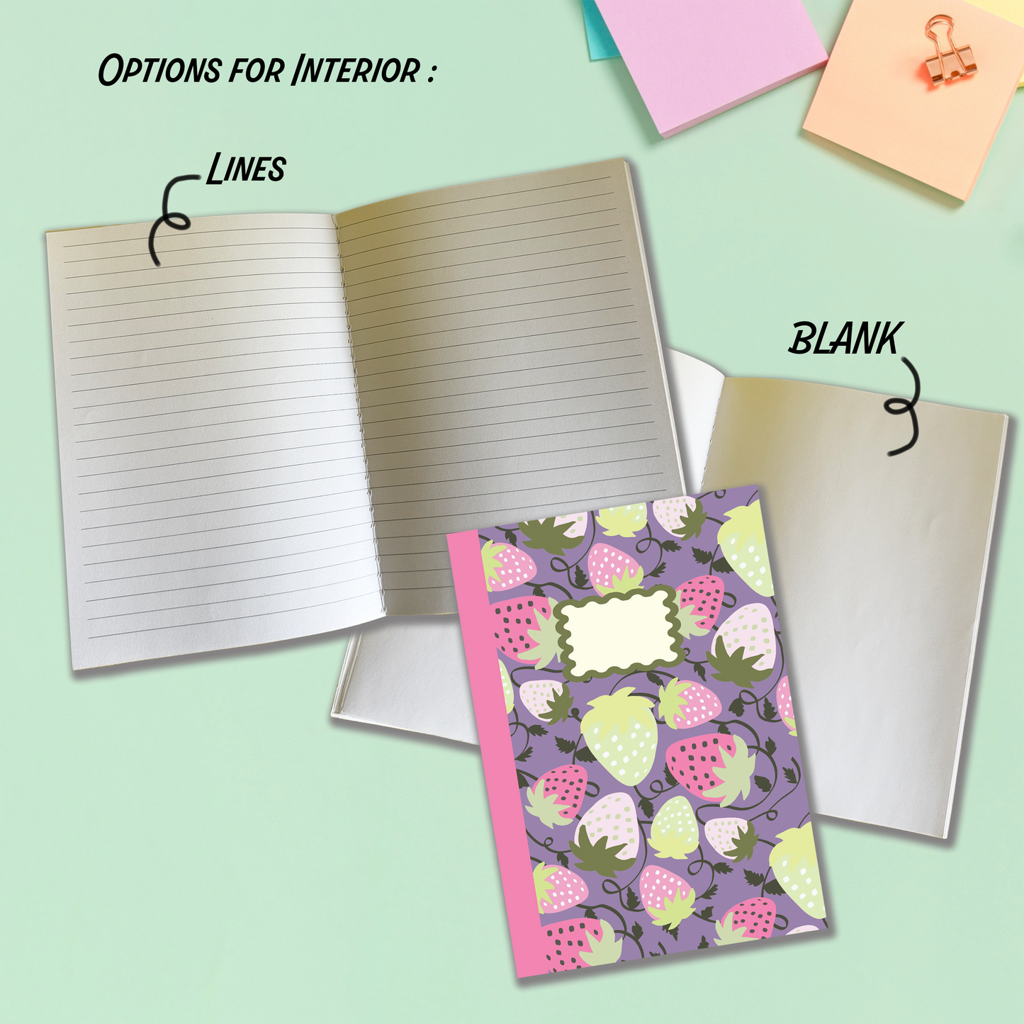 Fruity Florals Stitch-bind Notebook