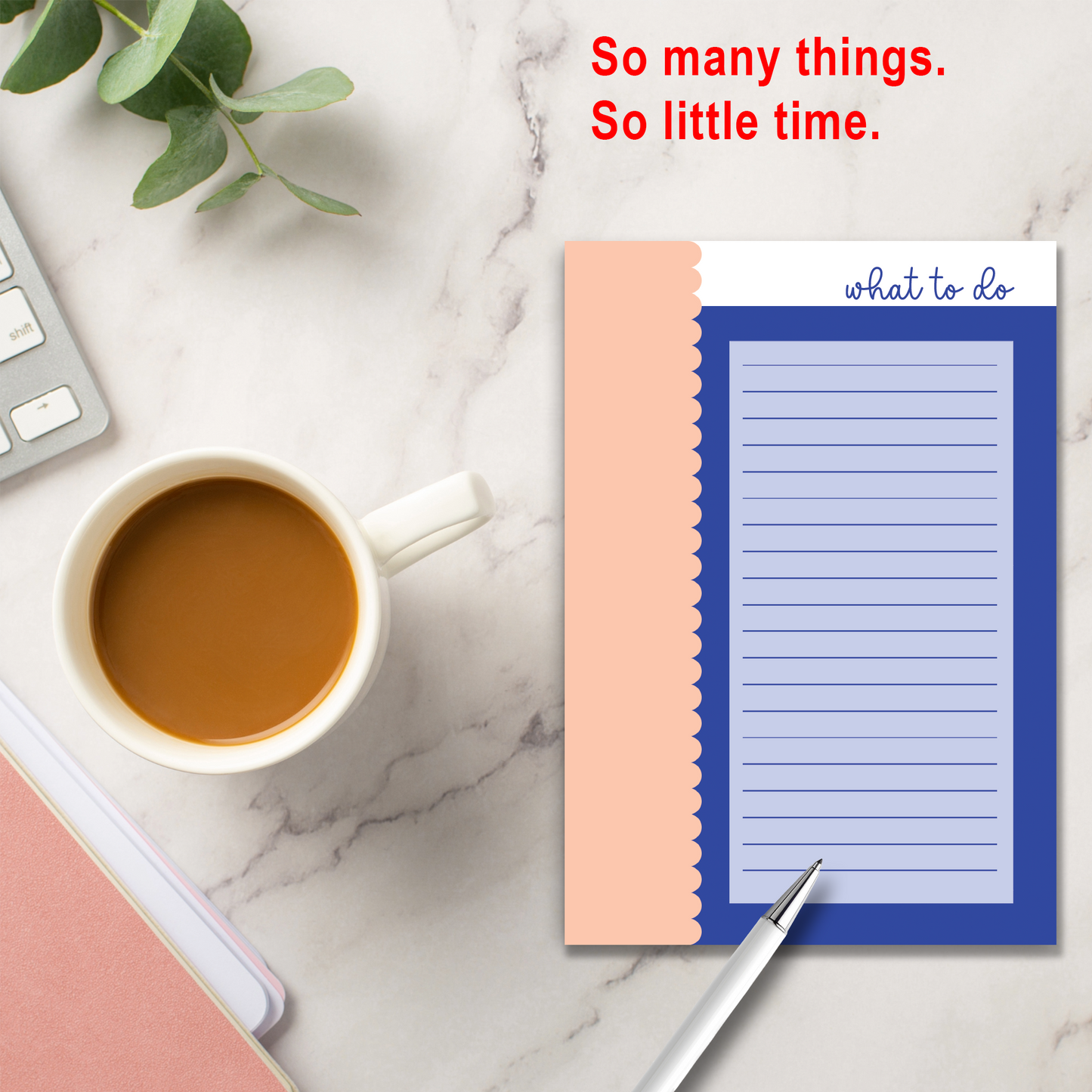 Notepad A5 Size | Scallop