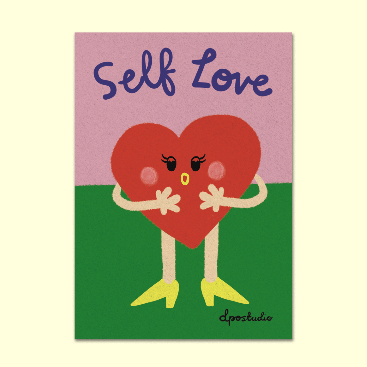 Art Print | Self Love Cute Illustration Poster