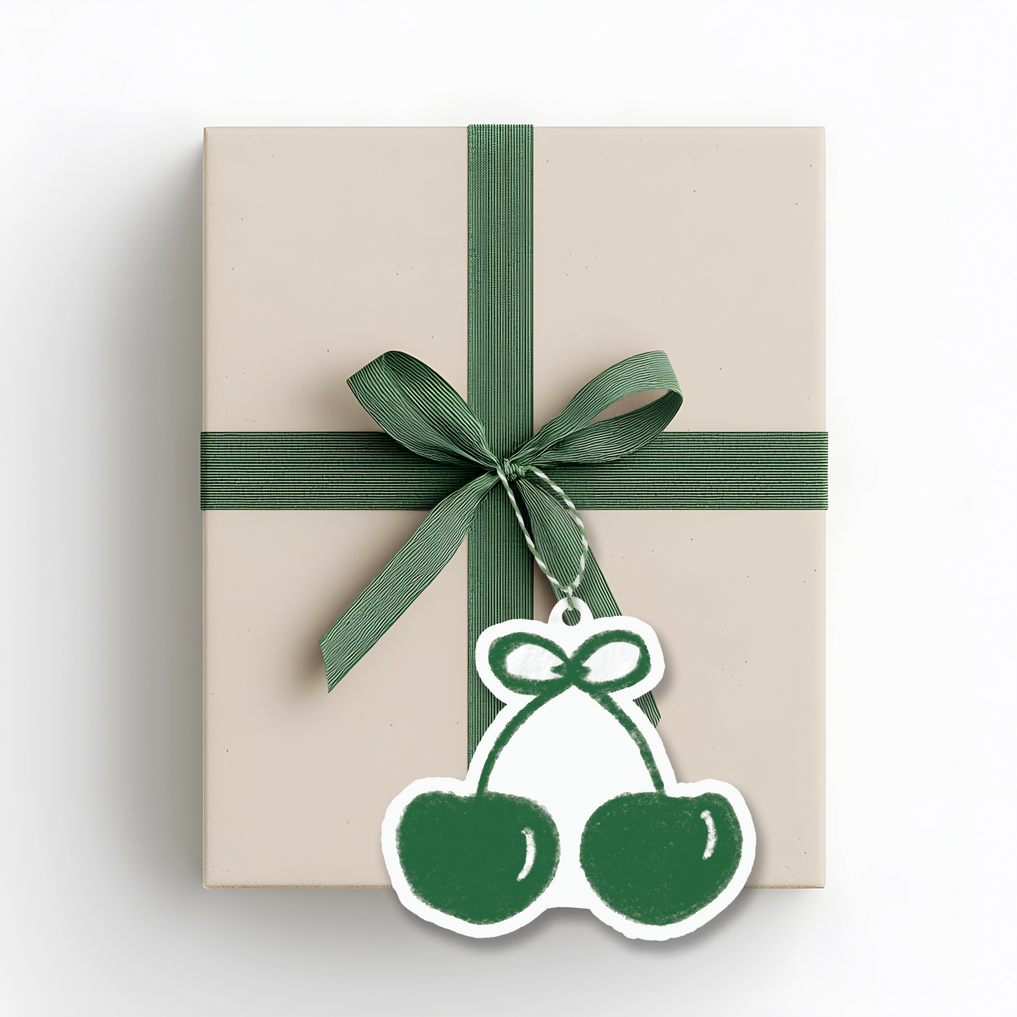 Gift Tags Bundle | Hand-Illustrated Whimsical Green Cards