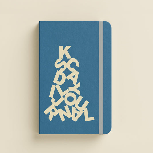 Personalise Journal with Initials Pyramid