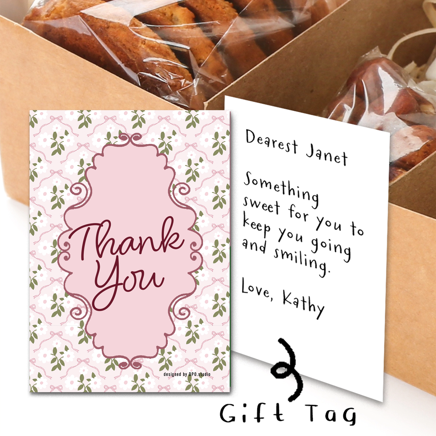 Greeting Card Set | Mix & Match Birthday & Thank You 4-Pack